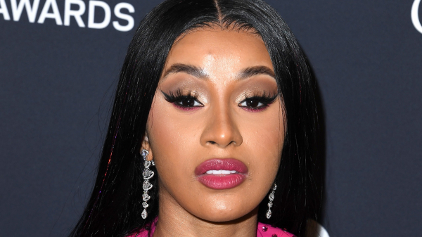 Cardi B arrives at the PreGRAMMY Gala and GRAMMY Salute to Industry Icons Honoring Sean Diddy Combs at The Beverly...